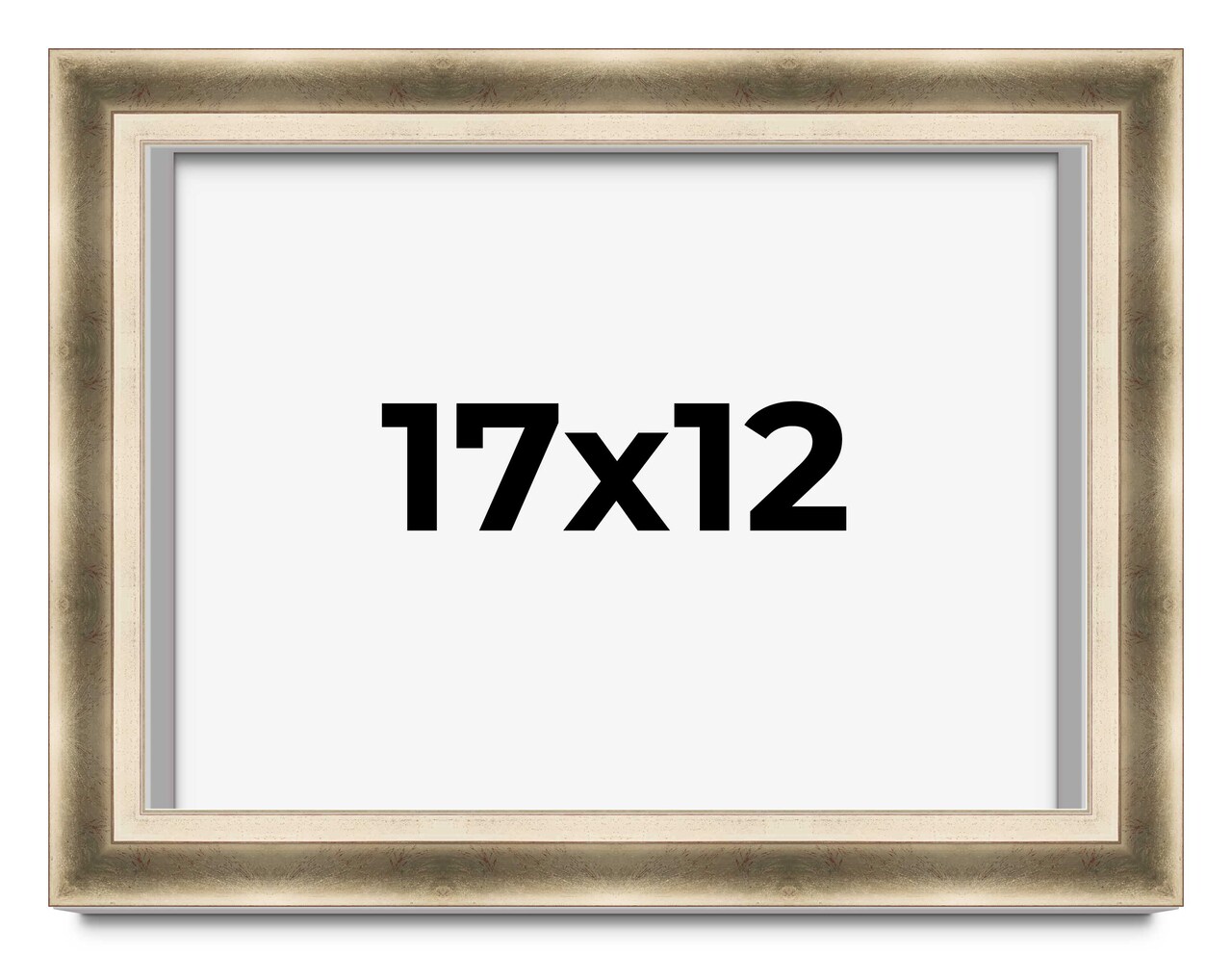 Shadow Box 1.75" Deep Silver Picture Frame - UV Acrylic, Backing Board, Hanging Hardware Included